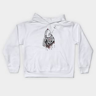 Space Horror, spacesuit Kids Hoodie